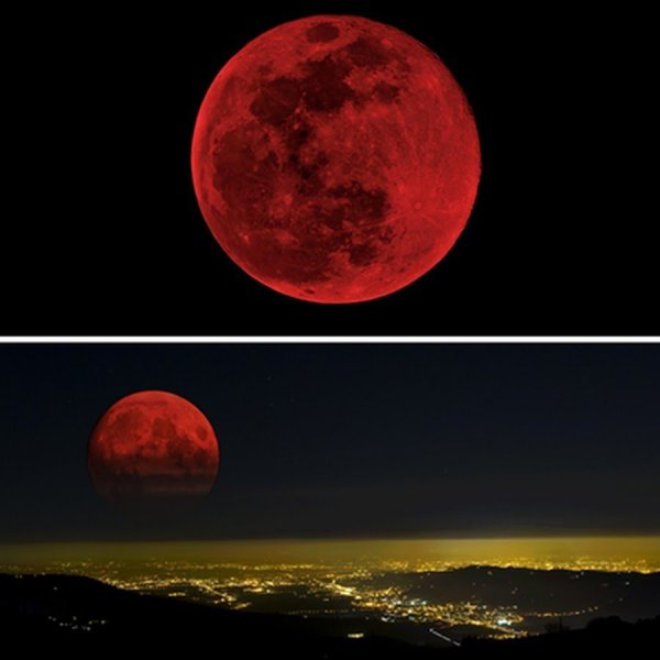 Кровавая Луна явление