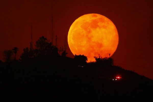 Кровавая Луна явление