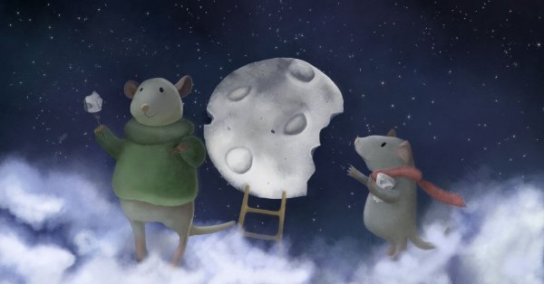 Мышь на Луне