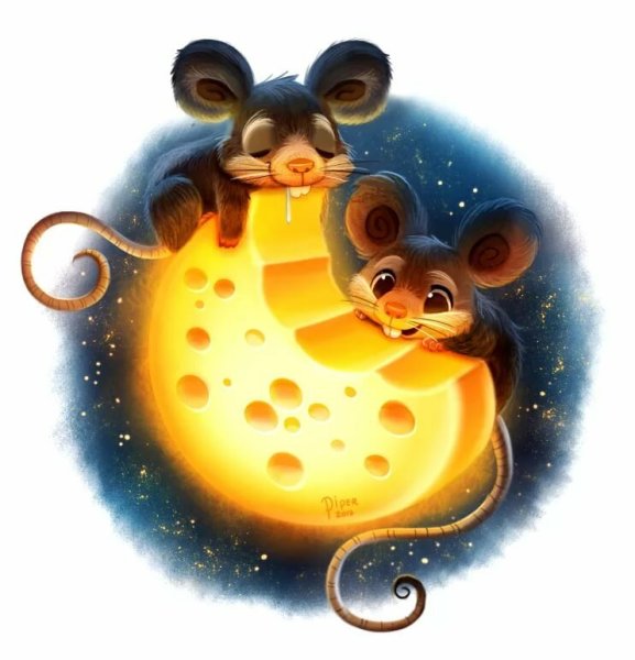 Мышка иллюстрация