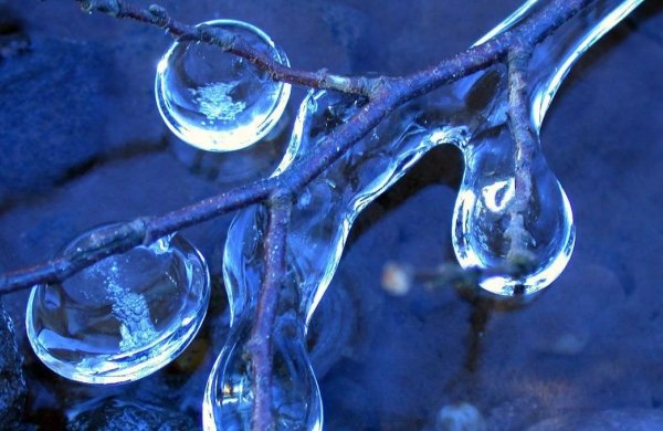 Лед замерзшая вода