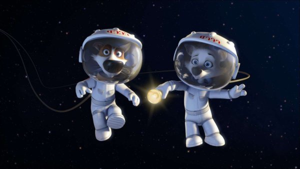 Белка и стрелка Звёздные собаки 2010