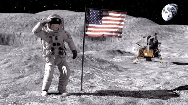 "Человек на Луне", Нил Армстронг, NASA, 1969