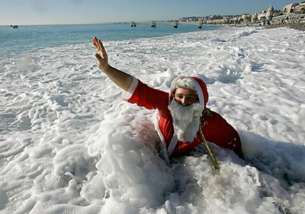 Санта отдыхает