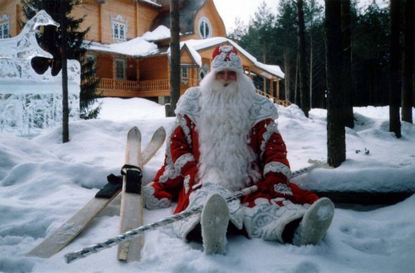 Шуба и валенки Деда Мороза