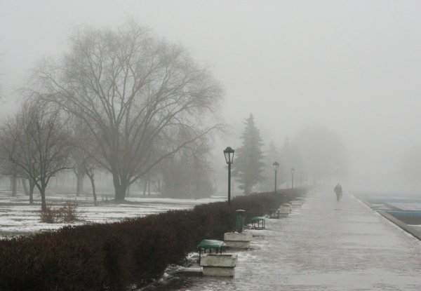 Зима в Питере слякоть