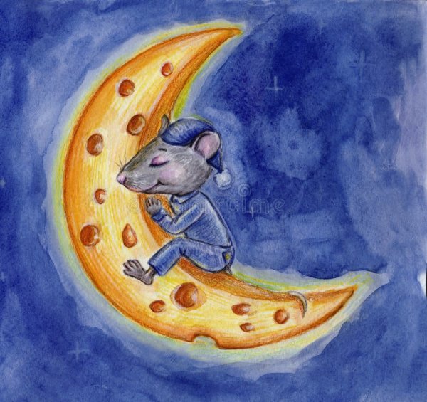 Мышонок и Луна