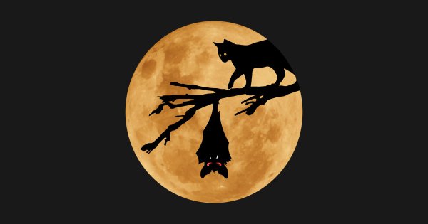 Луна Хэллоуин