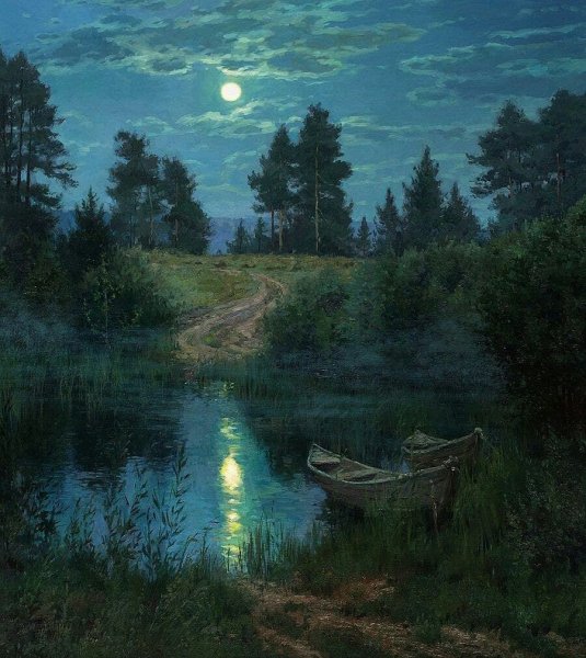 Брусилов Станислав художник ночь