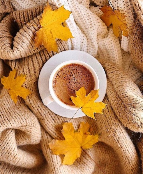 Осень кофе