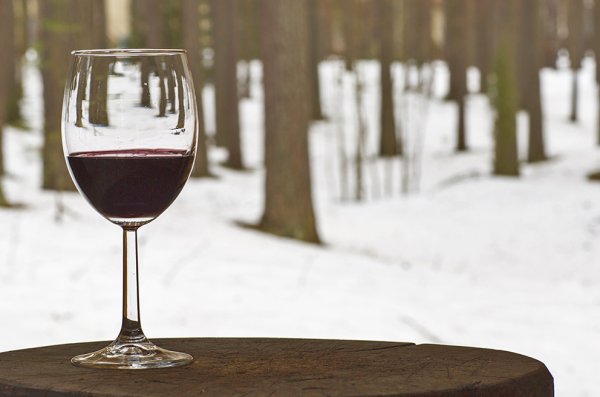 Вино зимой