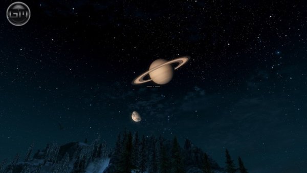 Планета рядом с Сатурном