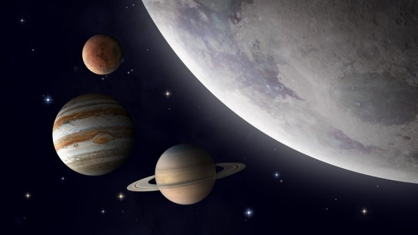 Юпитер и Сатурн