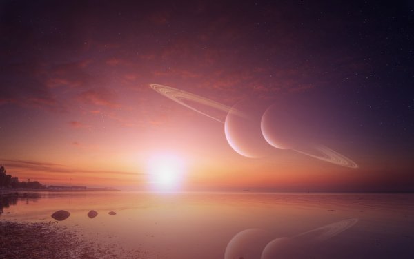 Пейзаж другой планеты