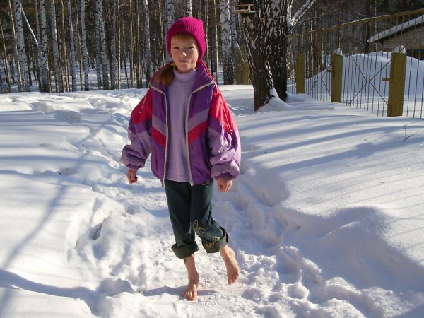 Босиком зимой