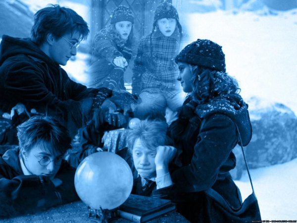 Гарри Поттер и узник Азкабана кадры зима