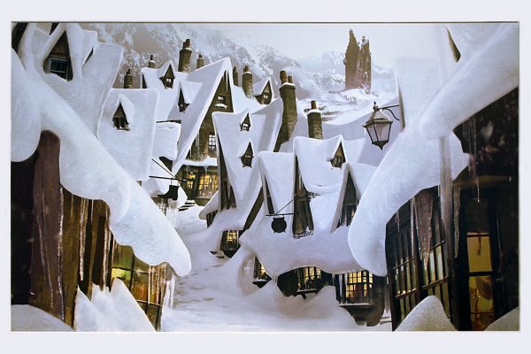 Деревня Хогсмид Гарри Поттер зима