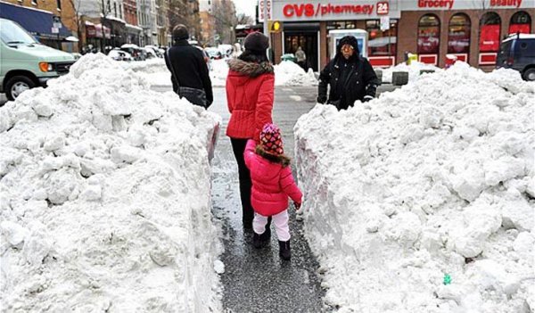 Самый большой снегопад