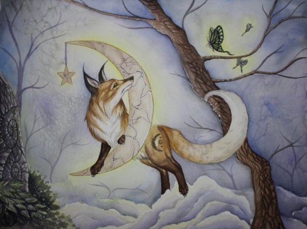 Лисенок на Луне