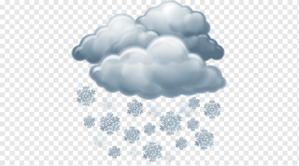 Облако со снегом