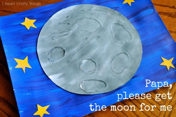 Papa please get the Moon for me