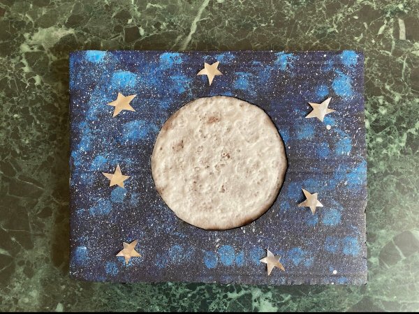 Луна поделка