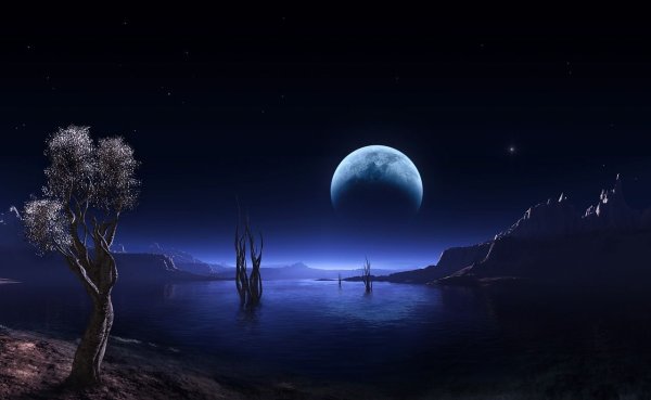 Лунный пейзаж