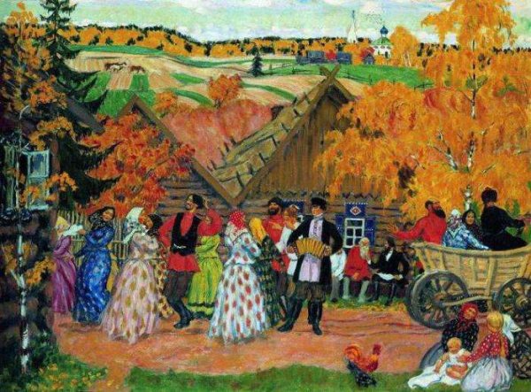 Осенний праздник и там