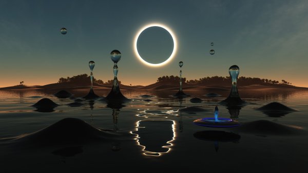 Инопланетные пейзажи сюрреализм