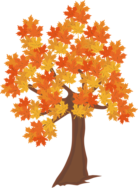 Осеннее дерево для детей
