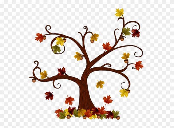 Осеннее дерево для детей