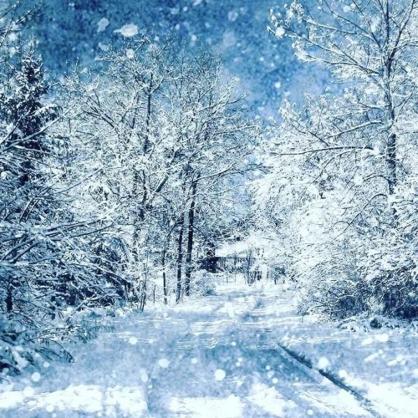 Падающий снег