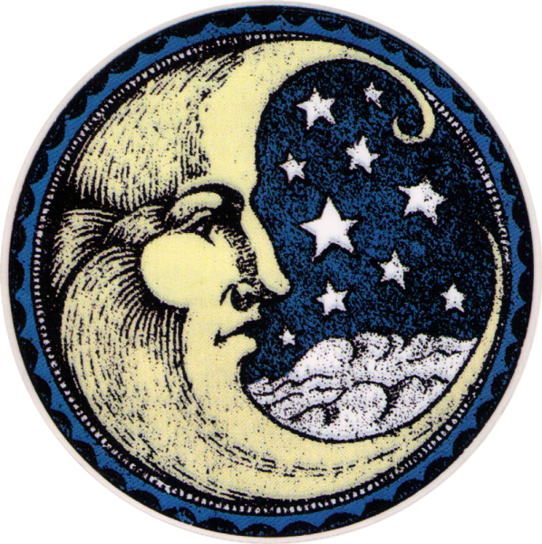 Месяц гравюра