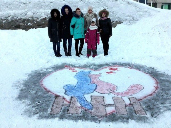 Снег рисунок