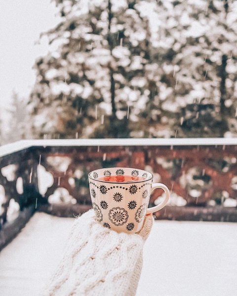 Кофе зимой