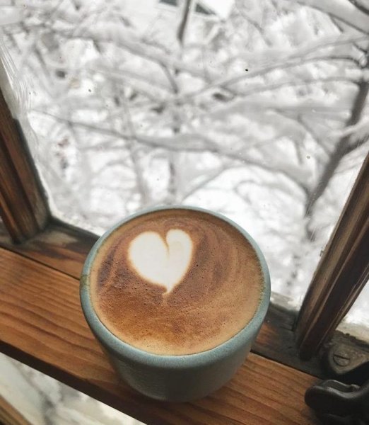 Кофе на снегу