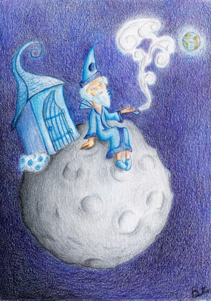 Луна для рисования