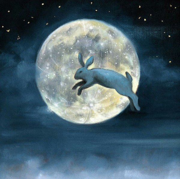 Луна и лунный кролик