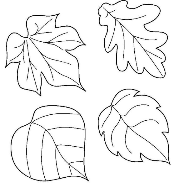 Листья для вырезания