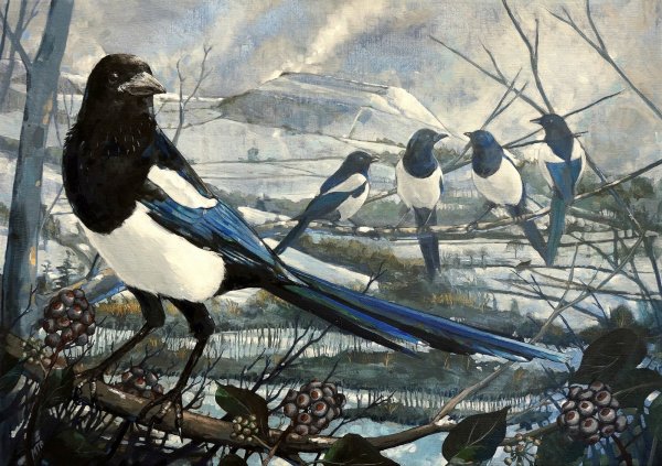 Сорока в живописи