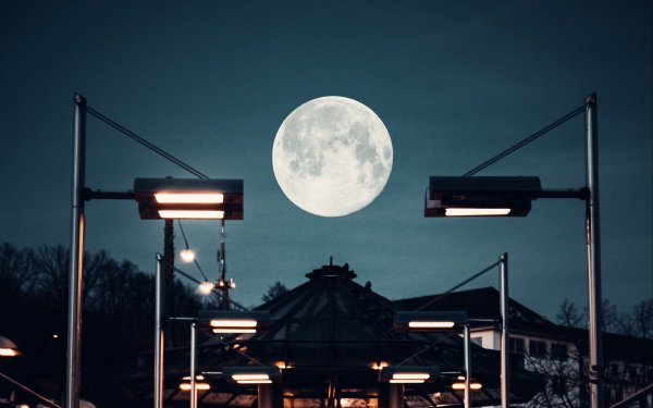 Луна ночное элемент