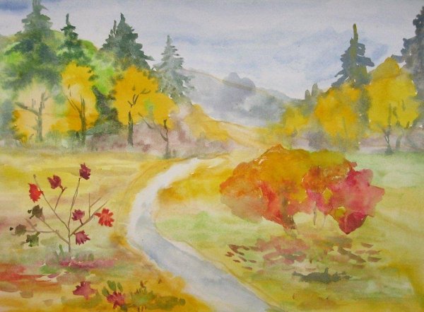 Рисунок осень