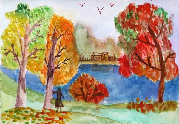 Рисунок осень