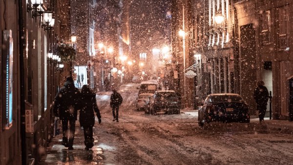 Зима в городе