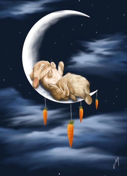 Открытки спокойной ночи