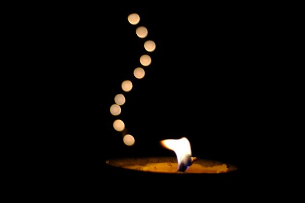 Свеча рисунок