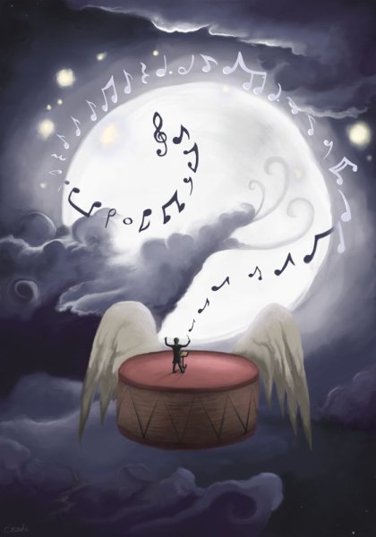 Спокойной ночи свечи Луна