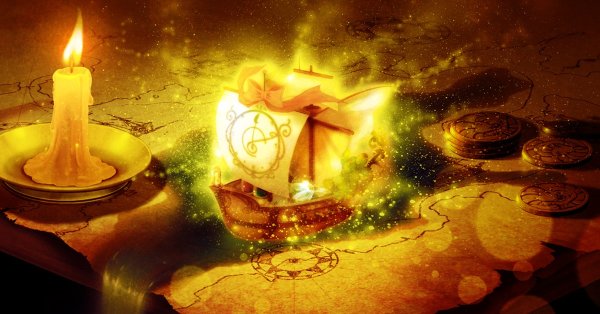 Красивые магические свечи