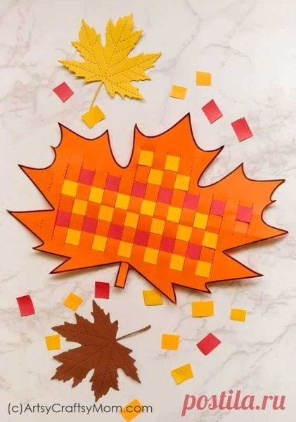 Осенние поделки из бумаги