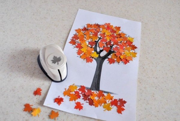 Аппликация на осеннюю тематику